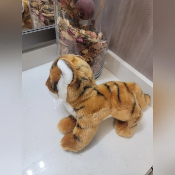 Douglas Cuddle Toys Stuffed Plush Animal Toy Tiger Cub Little - Picture 2 of 14